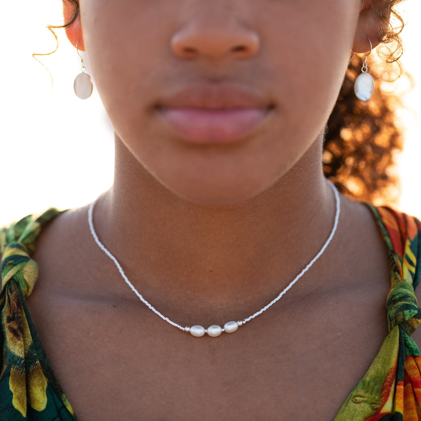 Ocean Pearl Necklaces